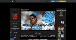 Desktop Screenshot of daily-soccer.skyrock.com