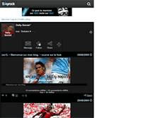 Tablet Screenshot of daily-soccer.skyrock.com