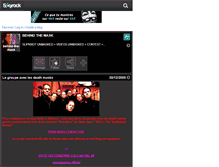 Tablet Screenshot of behind-the-mask.skyrock.com
