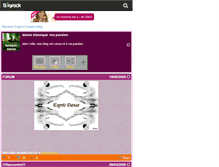 Tablet Screenshot of fannyni-danse.skyrock.com