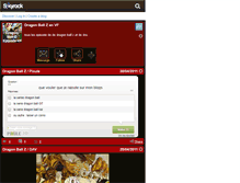 Tablet Screenshot of dragon-ball-z-episode-vf.skyrock.com