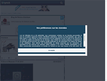 Tablet Screenshot of nanou-classique.skyrock.com