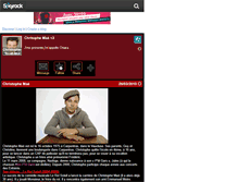 Tablet Screenshot of christophe-toi-et-moi.skyrock.com