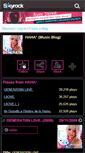 Mobile Screenshot of generati0nxl0ve.skyrock.com