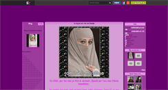 Desktop Screenshot of jamilati-muslima.skyrock.com