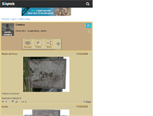 Tablet Screenshot of carole-creatica.skyrock.com