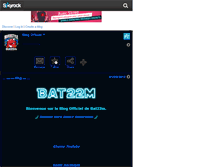 Tablet Screenshot of bat22m.skyrock.com