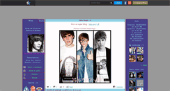 Desktop Screenshot of fiction-justin-d-bieber.skyrock.com