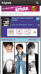 Mobile Screenshot of fiction-justin-d-bieber.skyrock.com