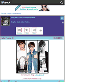 Tablet Screenshot of fiction-justin-d-bieber.skyrock.com