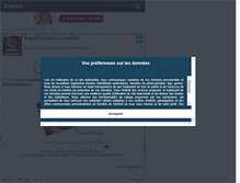 Tablet Screenshot of parc-disney-land-paris.skyrock.com