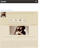 Tablet Screenshot of a-desire.skyrock.com