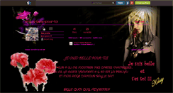 Desktop Screenshot of je-suis-belle-pour-toi.skyrock.com