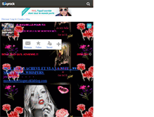 Tablet Screenshot of je-suis-belle-pour-toi.skyrock.com
