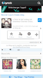 Mobile Screenshot of darrene-criss.skyrock.com