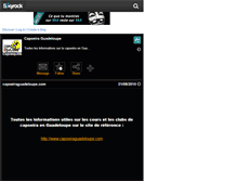Tablet Screenshot of capoequilibre.skyrock.com