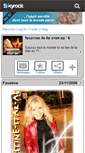 Mobile Screenshot of faustine-star-ac.skyrock.com
