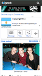 Mobile Screenshot of enjoyargentina.skyrock.com