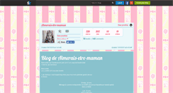 Desktop Screenshot of aimerais-etre-maman.skyrock.com