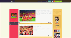 Desktop Screenshot of galatasaray-news.skyrock.com