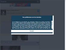 Tablet Screenshot of melissa-officiel-13.skyrock.com