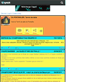 Tablet Screenshot of captennisdetable.skyrock.com