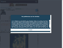 Tablet Screenshot of minoucha-saghira.skyrock.com
