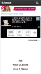 Mobile Screenshot of cho0oukette.skyrock.com