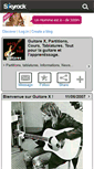 Mobile Screenshot of guitarex.skyrock.com