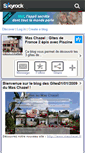 Mobile Screenshot of gitemaschazel.skyrock.com