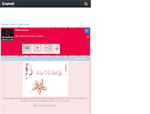 Tablet Screenshot of amoureuse-de-lui-a-vie.skyrock.com