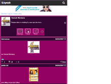 Tablet Screenshot of hannahmontana17.skyrock.com