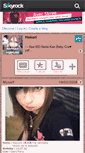 Mobile Screenshot of honsei-mayumi.skyrock.com