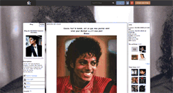 Desktop Screenshot of jackson-histoire-michael.skyrock.com