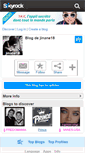 Mobile Screenshot of jinane18.skyrock.com
