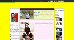 Desktop Screenshot of elijah-wood.skyrock.com