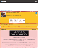 Tablet Screenshot of allansilveross-officiel.skyrock.com