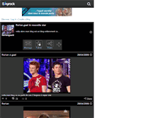 Tablet Screenshot of floriangael02.skyrock.com