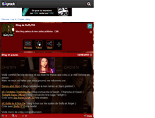 Tablet Screenshot of buffy700.skyrock.com