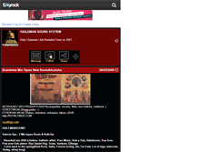 Tablet Screenshot of hailemansound.skyrock.com