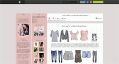 Desktop Screenshot of le-blabla-mode.skyrock.com