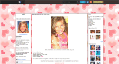 Desktop Screenshot of incroyablecaroline.skyrock.com