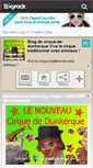 Mobile Screenshot of cirque-de-dunkerque.skyrock.com