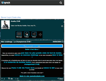 Tablet Screenshot of anelka2148.skyrock.com