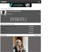 Tablet Screenshot of coeur-de-pirate-x.skyrock.com