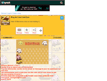 Tablet Screenshot of cute-cute-eyes.skyrock.com