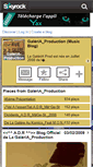 Mobile Screenshot of galeria-production.skyrock.com
