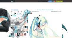 Desktop Screenshot of darck-vocaloide.skyrock.com