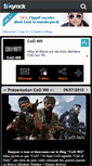 Mobile Screenshot of cod-wii.skyrock.com