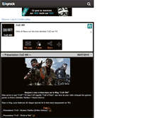 Tablet Screenshot of cod-wii.skyrock.com